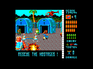 Operation Wolf screenshot 3 for Amstrad CPC